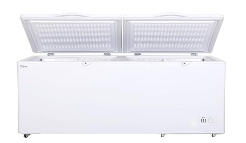 Hijiru 業務用冷凍ストッカー576L アウトレット品 【HJR-F576AR】2枚ドア上開き大型冷凍庫 家庭使用可能 チェストタイプ 6か月保証