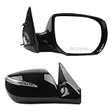 Dasbecan Righ Passenger Side Mirror Compatible with 2013-2018 Hyundai Santa Fe Sport with Heated Without Blind Spot Detection Turn Signal Manual Folding Replace#876204Z005 HY1321201 6 Pins
