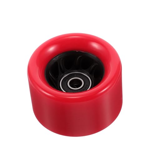 balacoo Wide Roller Skate Wheels Replacement Set Inline Skates Accessory for Women Durable Pu Pp Material Skating