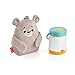 Fisher-Price Veilleuse Ourson et Lucioles 3-en-1, boîte à musique lumineuse avec peluche transportable pour bébés et tout-petits, dès la naissance, GRR00