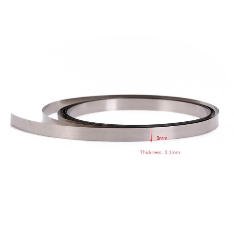 0.05-1.2mm 99.9% Pure Nickel Strip Nickel Foil Tape For Lithium Battery Packs