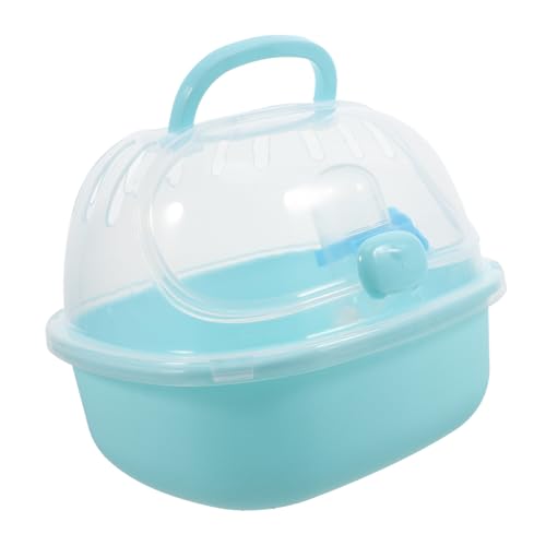 Abaodam Compact Hamster Travel Carrier Small Pet Cage for Travel Outdoor Pet Carrier Box for Rats Sugar Gliders