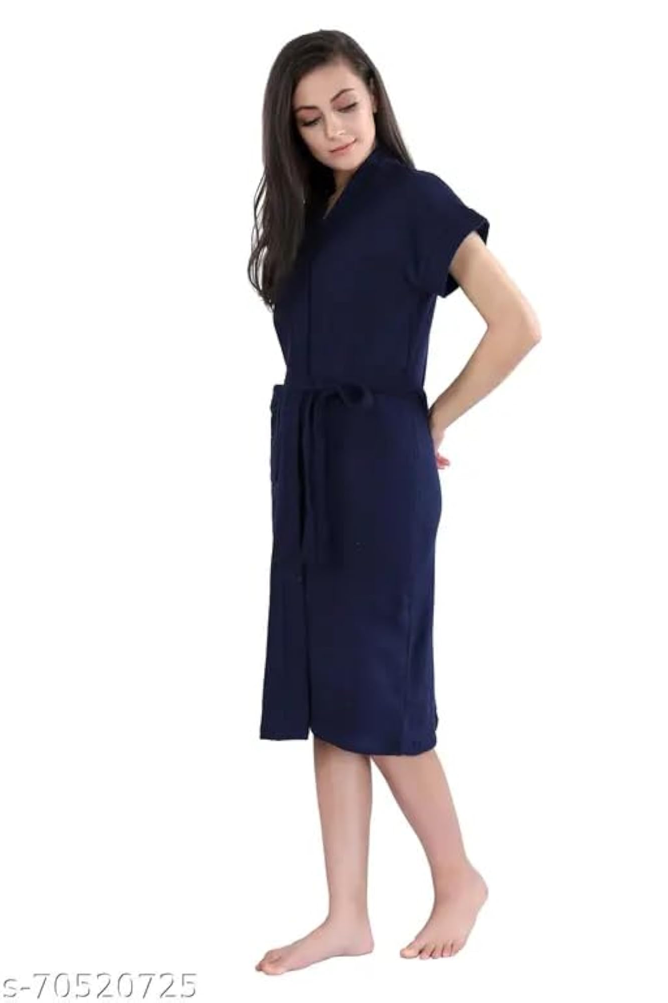 Premium Micro Terry Bathrobe for Unisex, Comfortable Gift