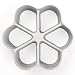 Honey-Can-Do 7040 Loose Triple Size Rosette Iron, 1-Inches H x 3.94-Inches W