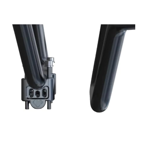 Abrazadera manillar Cross Cub 110 con soporte de fijación estable anti vibración 3
