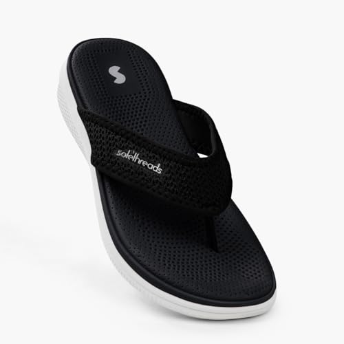 Image of SOLETHREADS GRACE V | Stylish | Comfy | Super soft | Ultra-Light | Phylon | Slippers | Flip Flops for Women
