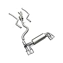 Xuanqingyi Store Auspuff Catback Fallrohr Kompatibel Mit BMW 1M E82 3,0 T 2007-2012 Racing Auspuff System Schalldämpfer