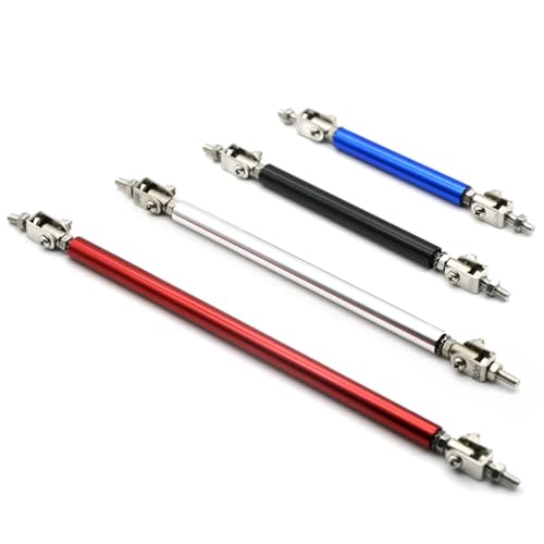 Kit support de pare-choc avant 200mm argent réglable pour traction auto - 3