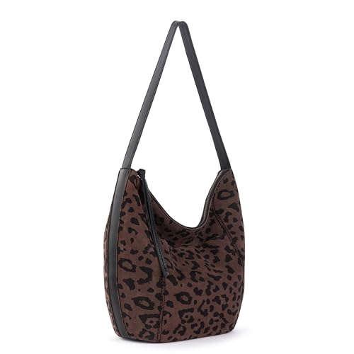 Image of The Sak Sequoia Hobo Bag - Premium Large Leather Women's Handbag for Everyday & Travel - Durable Purse With Zipper Pocket