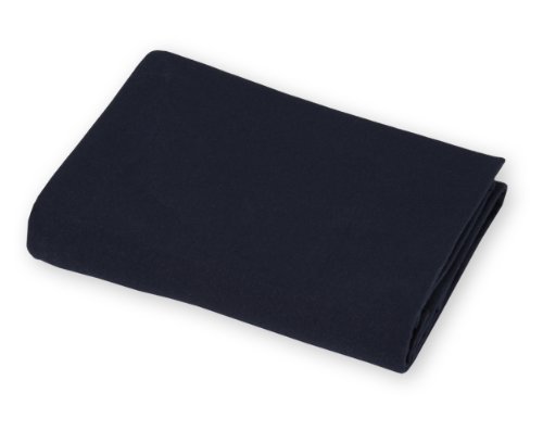 Image of TL Care Supreme Fitted Crib Sheet 28 inch x 52 inch, Enhanced Thickness for Soft, Breathable Neutral 100% Cotton Jersey Comfort, Navy, for Boys and Girls (Pack of 2)