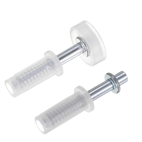 Kit de Herrajes para Clóset con Ruedas Guía para Puertas Plegables Bi-Fold 16 piezas miniatura 4