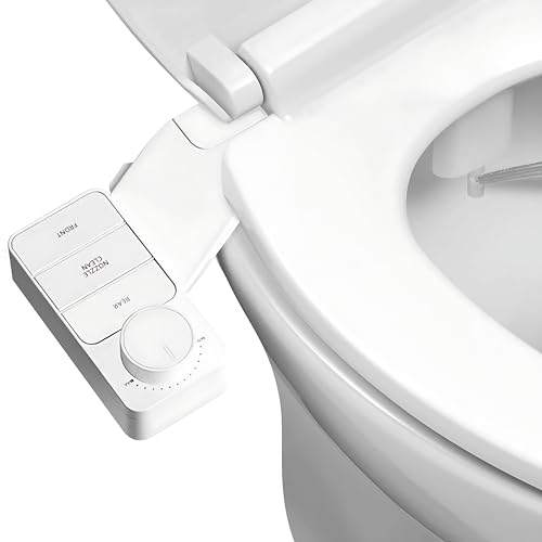 ZhiQToes Bidet-1 Bidet-Aufsatz Weiß