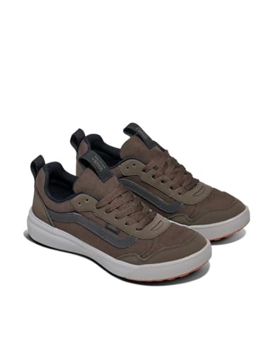 Vans Men's Range EXP Shoe | Athletic Fashion Sneakers for Walking, Hiking & Everyday Wear, Reflective Coal Brown, 9.53