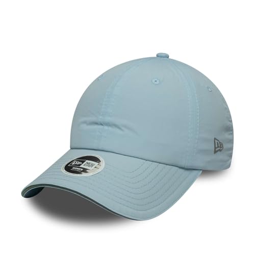 Casquette femme cheveux longs New Era dos ouvert bleu pastel