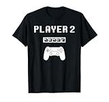 Player 1 Player 2 ready player ps game 5... Dad day Brother T-Shirt