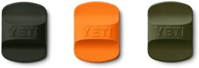 YETI Replacement MagSliders, 3 Pack, Olive/King Crab Orange