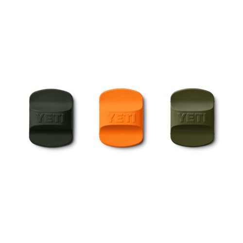 YETI Replacement MagSliders, 3 Pack, Olive/King Crab Orange