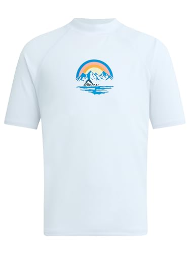 Image of Kanu Surf Boys' Hangout UPF 50+ Sun Protective Rashguard Swim Shirt