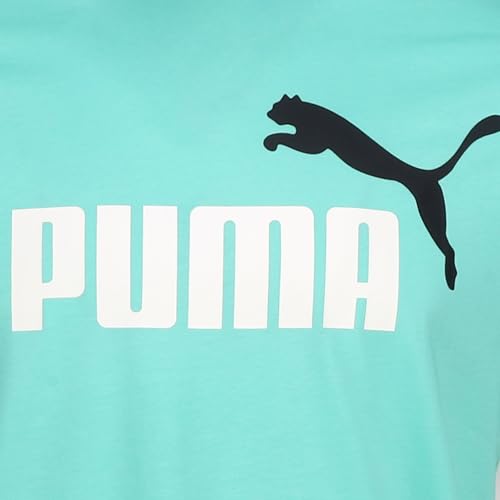 PUMA Mens Ess 2 Color No. 1 Logo Tee Casual Tops Casual - Blue3