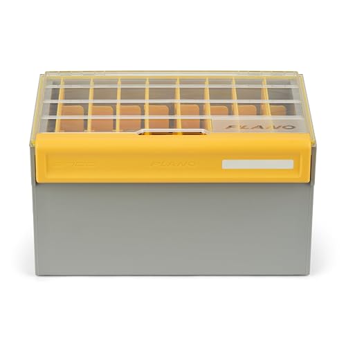 Image of Plano EDGE Deep Hang Box, Stores 48 Crankbaits, with Rust-Preventive Rustricor, Dri-Loc Watertight Seal, WaterWick, DuraView Transparent Lid, Stackable Storage for Fishing Organization