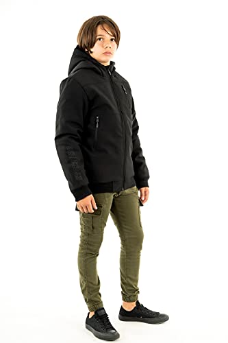 Kaporal Garçon Joyer Veste, Noir, 12 ans EU