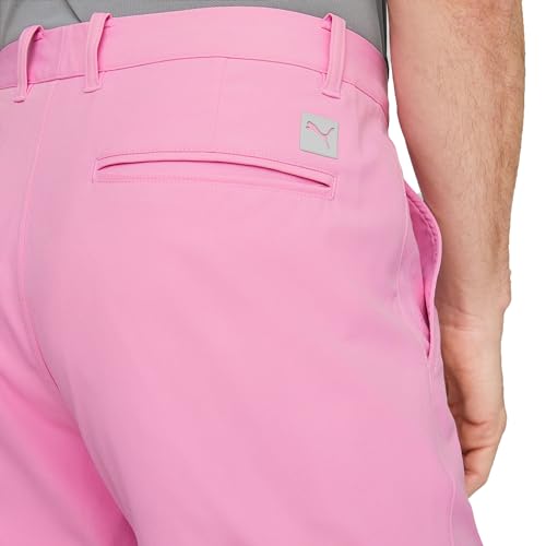 Image of PUMA GOLF Womens Dealer 8 Shorts, Pink Mist, 32W X 8L US