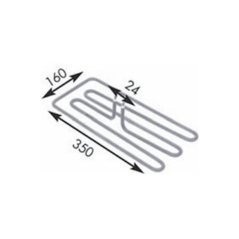 REPORSHOP - Resistencia Plancha Cromoplancha 2500w 230v