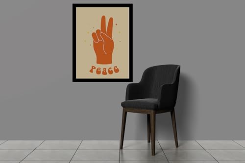 Image of BLINKART Trendy Abstract Wall Art Painting Print Design | Aesthetic Wall Decor Photo Artwork Frame Decoration Hanging For Home Bedroom Living Room Office Wall Decor | T076 | 13x10 Inches