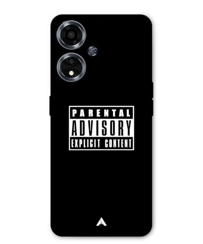 Image of Premium Explicit Case for Oppo A59 Soft-Touch Metal TPU Back Cover, Shockproof, Designer, Aesthetic Mobile Phone Case (Glossy Finish)