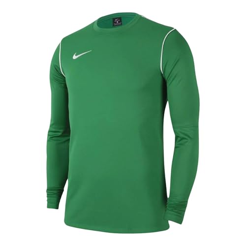 Nike M NK DF Park20 Crew Top R Haut Ă Manches Longues, Vert pin/Blanc, m Homme