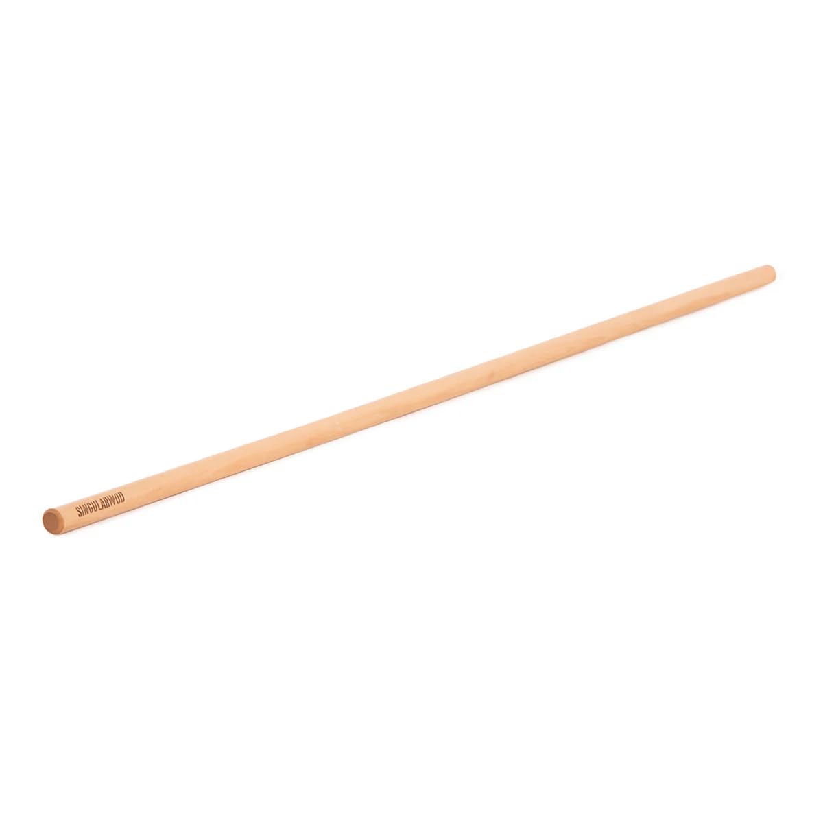SINGULARWOD Pique en bois 160 cm - Barre d'entraînement pour haltérophilie, mobilité et rééducation, bois d'eucalyptus résistant, poignée 30 mm, usage intérieur/extérieur.