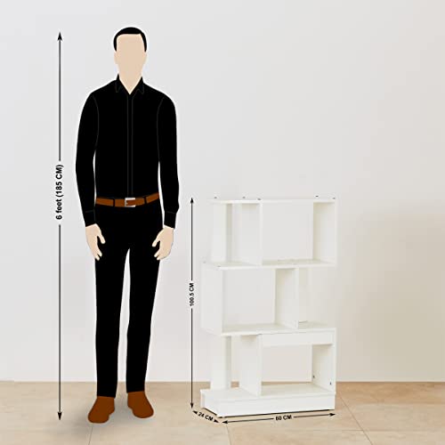 Image of Home Centre Helios Reynan 3-Tier Book Shelf - White