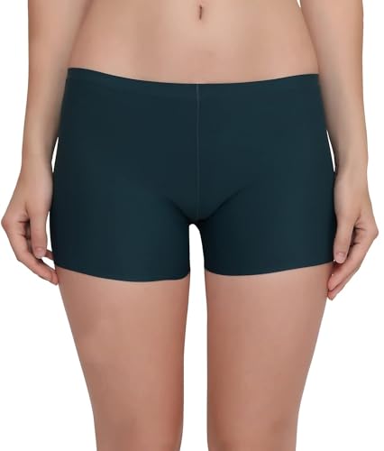 Image of LOURYN KOULYN Women's Ice Silk Seamless Boyshort Panty, (Pack of 3 Panty)