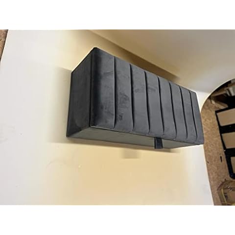 Furnishion Large Ottoman Storage Box - Dark Grey Chesterfield Toy Box - Durable and Luxurious Cover