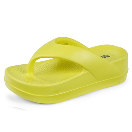 Image of DOCTOR EXTRA SOFT Women's EVA Flip Flop Slippers| Lightweight Comfortable Sandals| Thick Sole Cushion Slip-On, Waterproof Cloud Soft Platform Thong for Summer Beach, Pool & Indoor Outdoor Wear D-557
