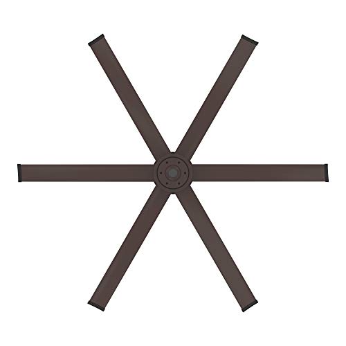 Image of Big Ass Fans i6 84 inch Smart Indoor Ceiling Fan, SenseMe Technology, High Airflow Modern Ceiling Fan, WiFi App Control, Oil Rubbed Bronze