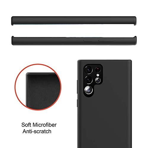 Capa Silicone Premium Aveludada Para Galaxy S22 Ultra 5G - Jodda