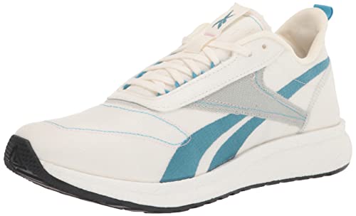 Reebok Unisex Floatride Energy Century Grow Running Shoe, Chalk/Sea Spray/Steely Blue, 8.5 US Men