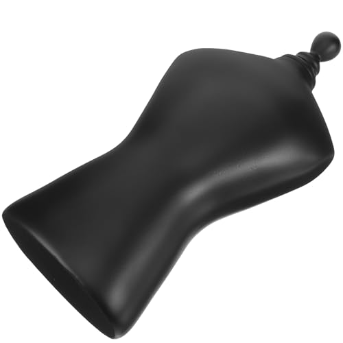 Présentoir à bijoux buste noir rigide support pour collier - 2