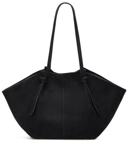 Image of Slouchy Suede Tote Bag Women Crossbody Hobo Shoulder Purses Travel Handbags