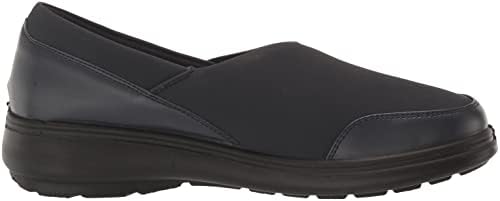 Easy Street Women's Irene Sneaker, Navy Suede, 8 | Image 5