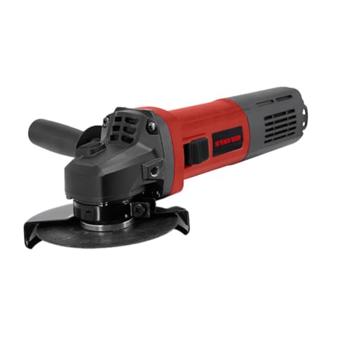 Amoladora mini SAB 1000 B STAYER, 1000W Ø115mm; doble blindaje anti abrasión; empuñadura 2 posiciones.