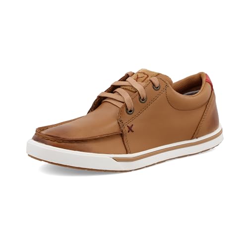 Twisted X Women's Kicks, Moc Toe, Tan, 8.5 M
