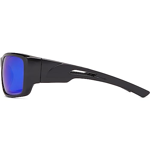 Fisherman Eyewear Men's Hazard Rectangular Sunglasses3