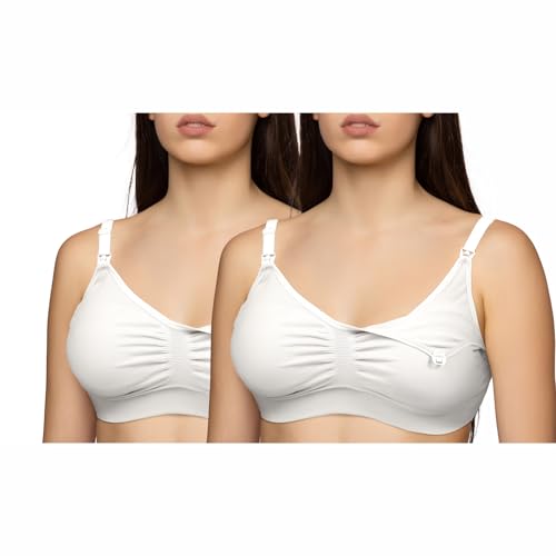 Image of NewMom Women's Lycra Non Padded Non-Wired Maternity Bra