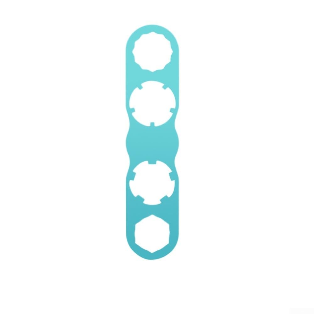 Bicycle Pedal Wrench For LOOK For KEO Full Series, 14Cm Alloy Repair Tool With CNC-Machined Precision Fit, For KEO Classic/Max/Blade Pedals (Lake blue)