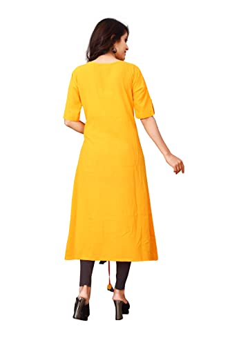 Image of Leriya Fashion Women's Cotton Anarkali Kurta