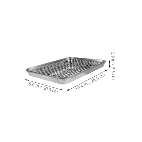 Plaque de cuisson en acier inoxydable haute température pour rôtissage durable - 3