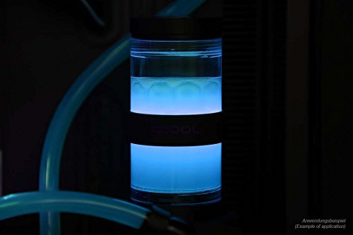 Alphacool 18553 Eiswasser Pastel Blue UV-Active premixed coolant 1000ml Water Cooling Water additives - Thumbnail 4