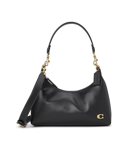 COACH Womens Glazed Leather Juliet Shoulder Bag